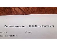 Ballettiketts Nussknacker mit Orkestr